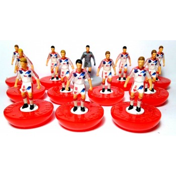 Subbuteo Andrew Table Soccer Czechoslovakia 1990 World Cup Team on Classic Hasbro bases